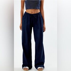 PACSUN LA HEARTS Linen Drawstring Pants